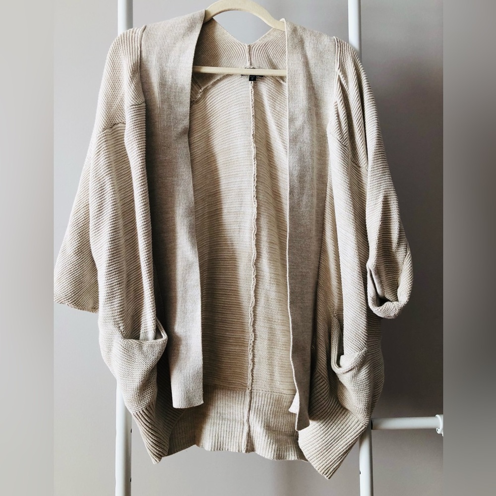 Slouchy cardigan